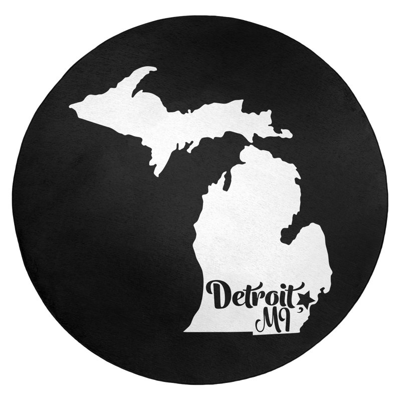Tapis de la poly-chenille détroit michigan