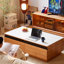 Table basse simple en bois massif de style bûche-103105011