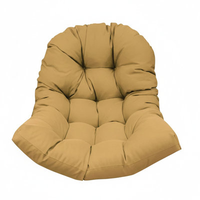 Hammock Swing Chair Cushion Outdoor Egg Chair Replacement Cushion With Removable Cover For Garden Patio Porch Furniture