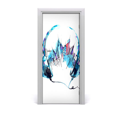 Music City Door Decal