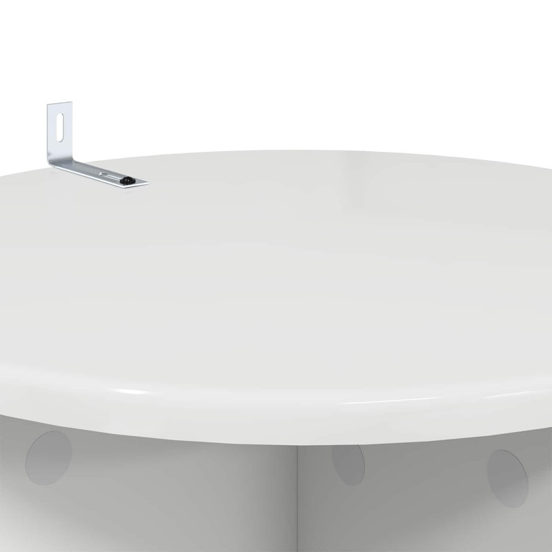 Plant Stand, High Gloss White, 60cm H x 40cm W x 40cm D