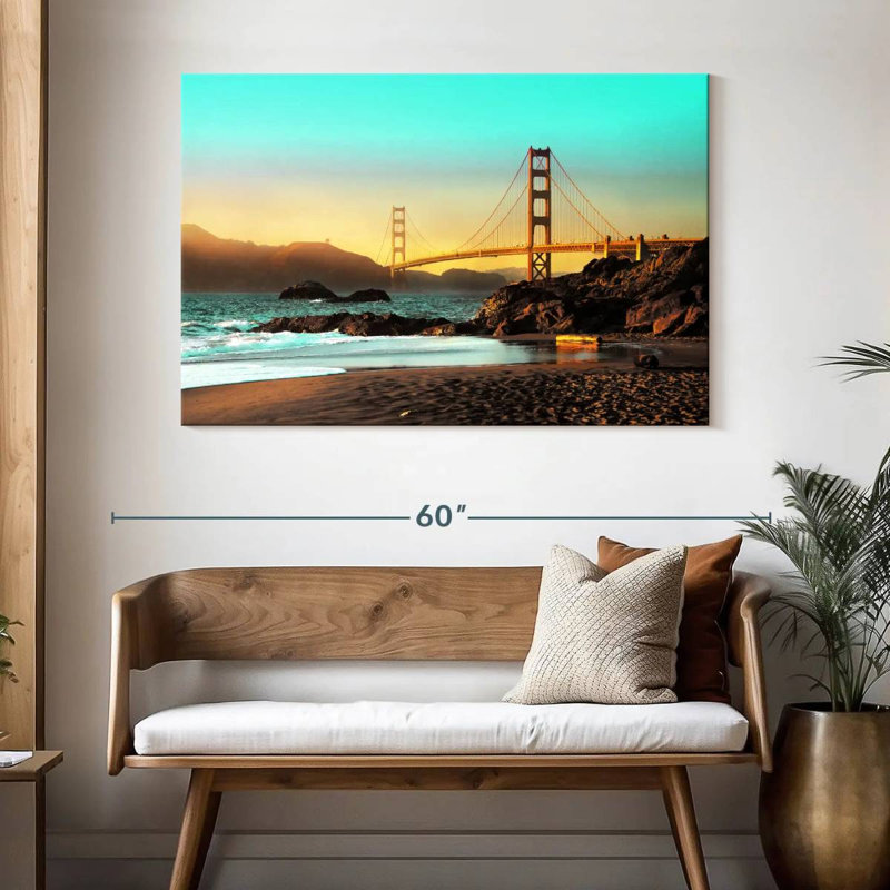 Nicci San Francisco Baker Beach, 32" H x 48" W