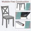 Ensemble de 4 chaises en bois massif-103075261