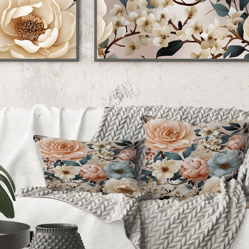 Coussin Boho, H 16 po x l 16 po