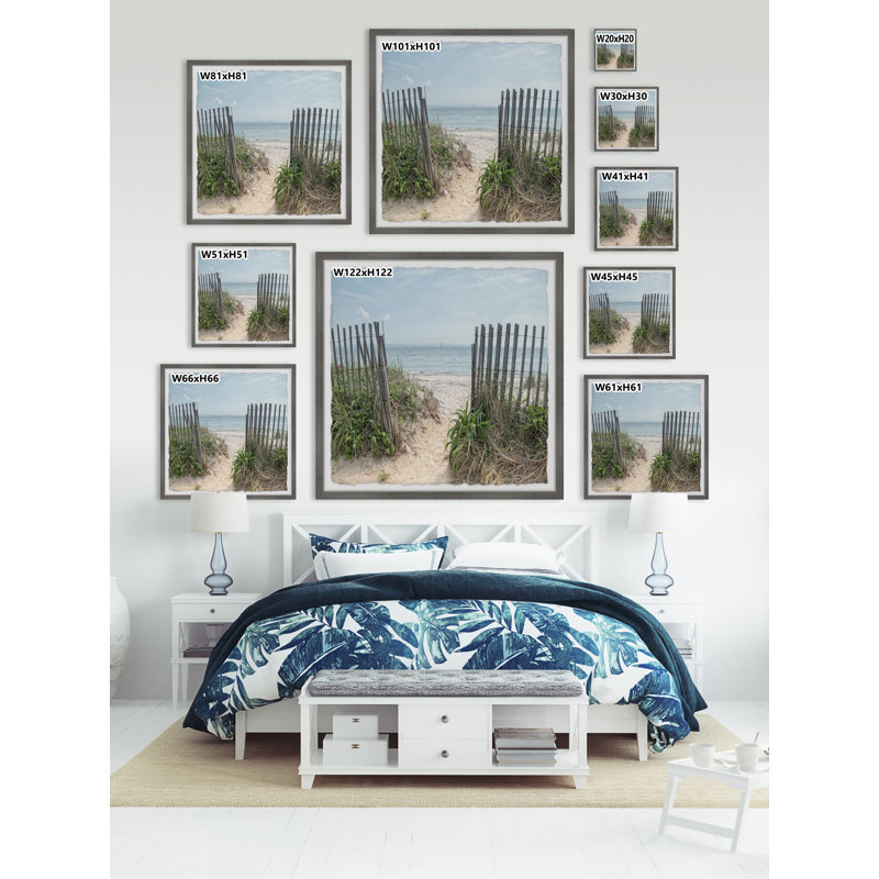 Gateway To The Beach by Marmont Hill - Single Picture Frame Painting, 61cm H x 61cm W
