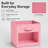 Storage Cubes with Clear Windows, Set of 6 Fabric Bins, Foldable Basket Boxes for Closet, Cubby Shelf & Cube Storage Organizer-105590189