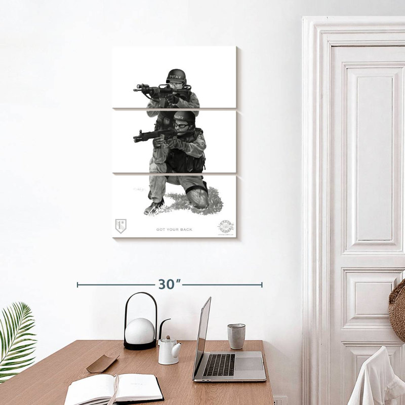 Got Your Back, 32" H x 20" W