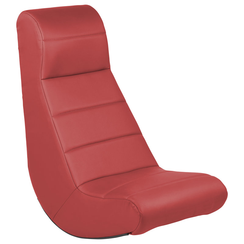 Chaise berçante horizontale, Rouge