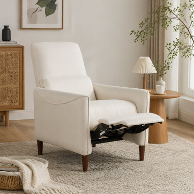 Fauteuil inclinable à poussoir
