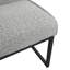Upholstered Metal Accent-1584605332