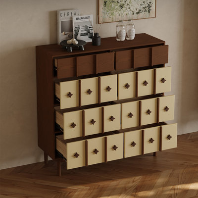Commode d'appoint moderne et antique