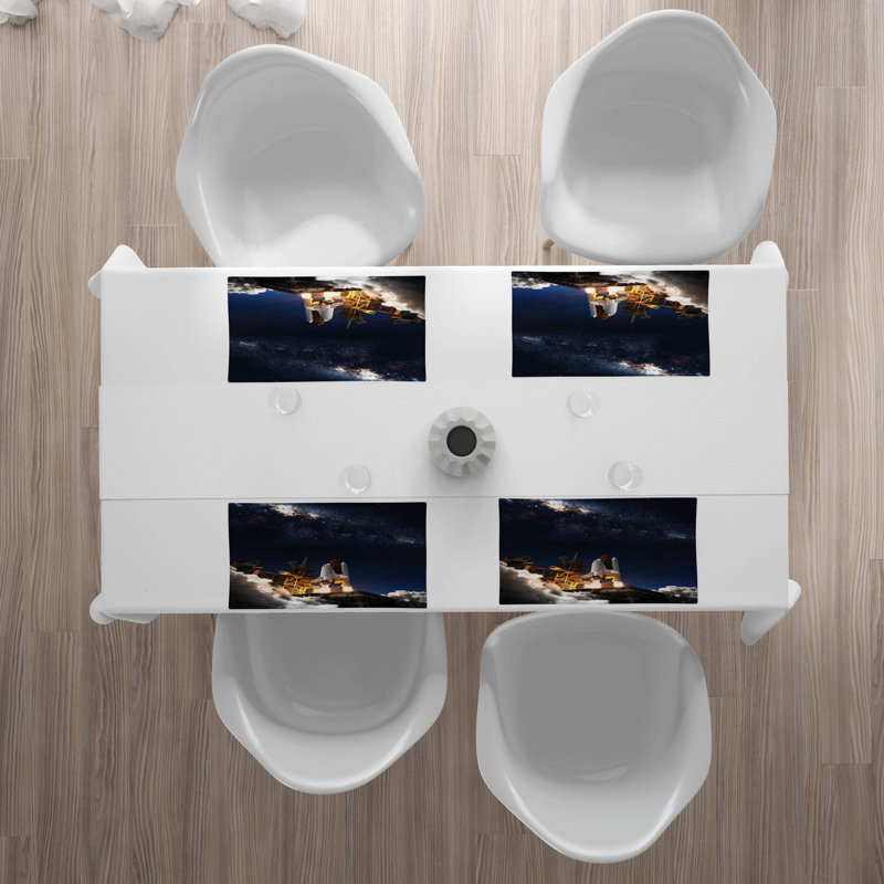 Polyester Abstract Rectangle Placemat