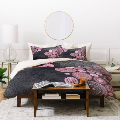 Eclectic Polyester Geometric Shapes Duvet Cover