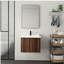Armoire de salle de bain bol avec porte, installation flottante, 24 pouces pour petite salle de bain, 24 x 18