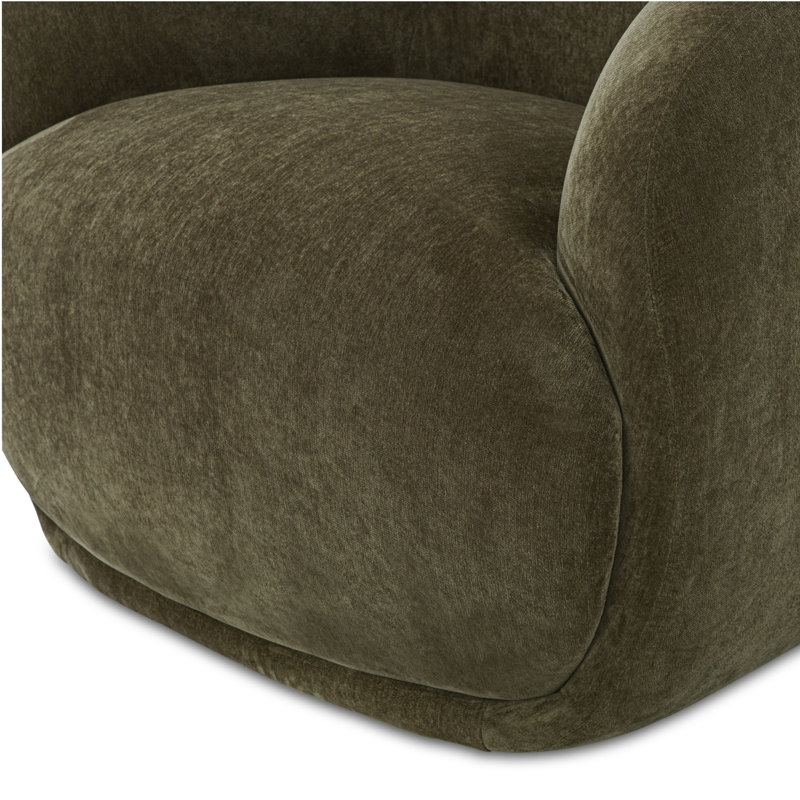 Laci Lounge Chair, Cedar Green Chenille