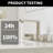Widespread Double Handle Bathroom Faucet-107545222
