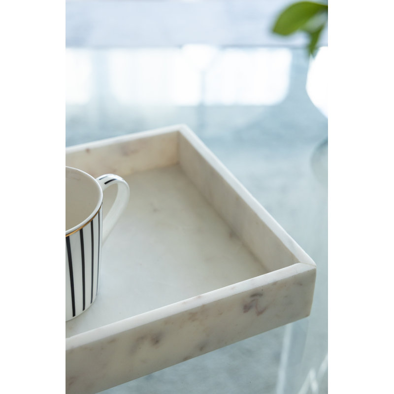 Plateau de repose-pieds en marbre 
