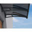 Auvent de porte en acier galvanisé Palram - Canopia Aquila l 4 pi 11 po x P 3 pi gris / gris solaire-12179497-131581711