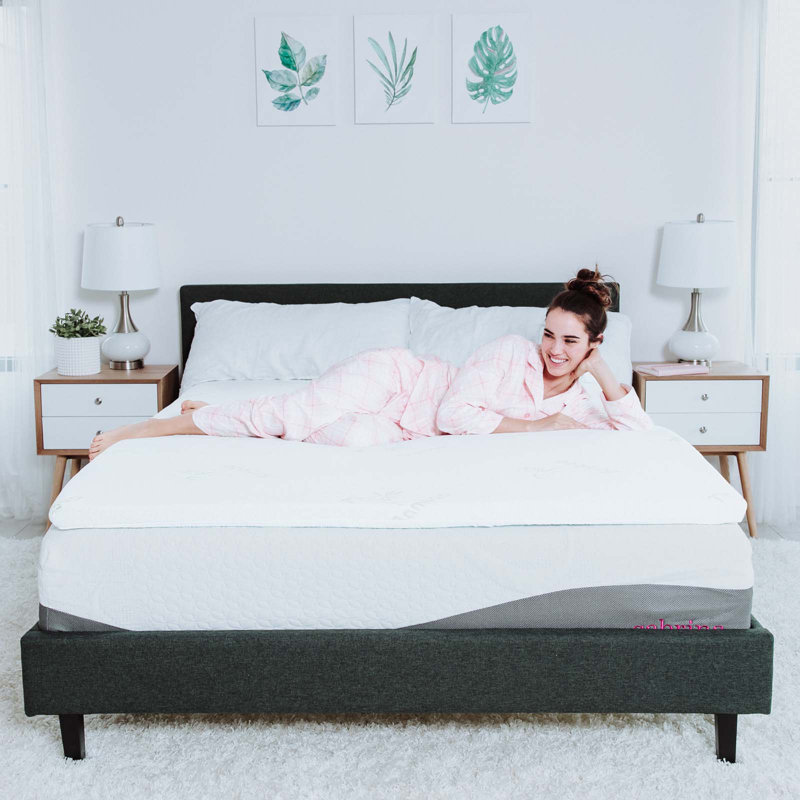Modway Relax 2" Queen Gel Memory Foam Mattress Topper