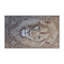 Tapis gris soyeux et moelleux-100884980