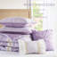 5 Piece King/ King Seersucker Comforter With Throw Pillows - Microfiber Comforter, Shabby Chic Style Botanical Prints And Lace Ruffles, Filling, Machine Washable, Compressed Packaging, Fluffable,