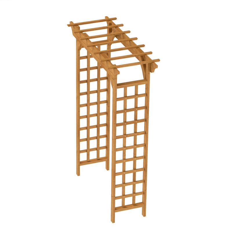 Treillis en bois pour plantes grimpantes