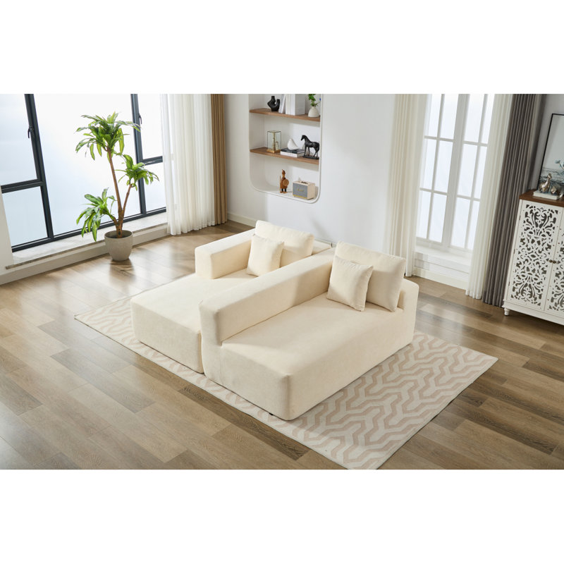 Homeyrelaxationsectionalsoule, Beige