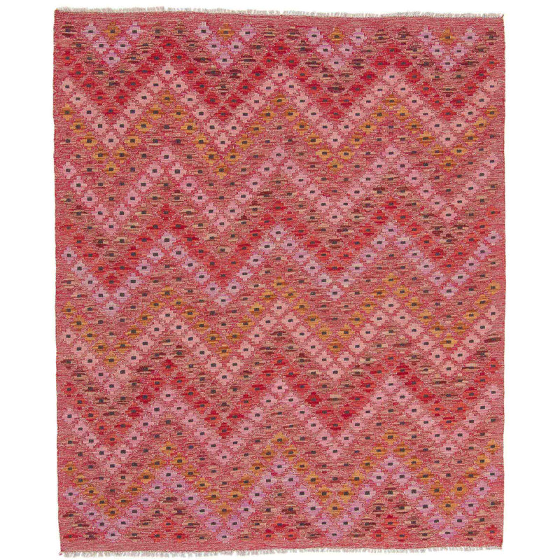 Geometric Hand Woven 164cm X 194cm Area Rug
