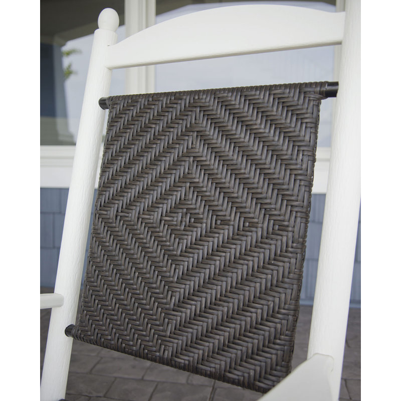 Chaise berçante POLYWOOD, Vert