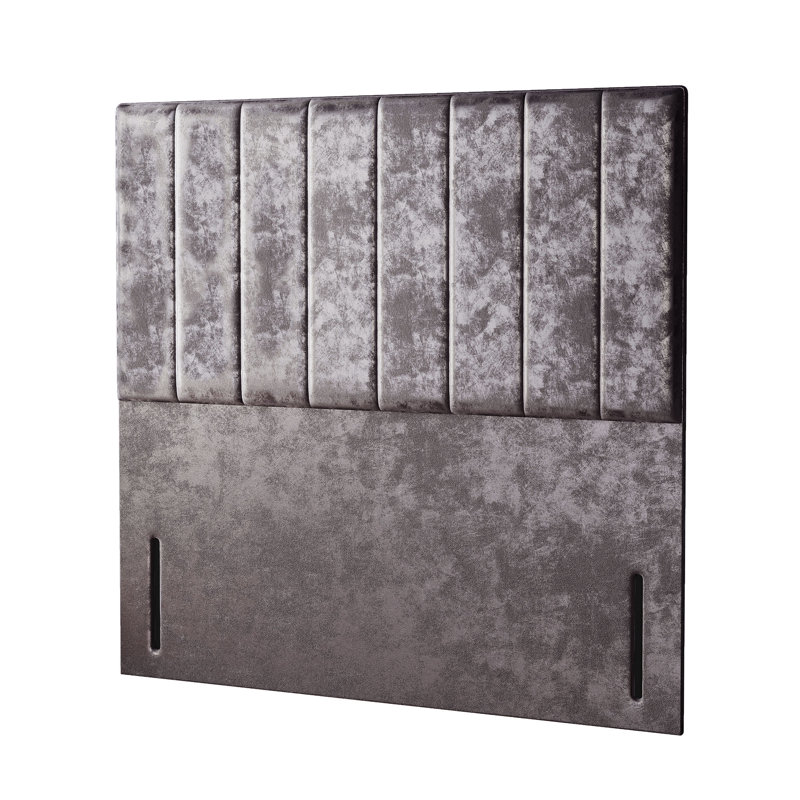 Hedley Upholstered Headboard, Double (4'6), Amethyst