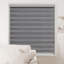 Store à enroulement double avec fenêtre Zebra Blinds, store à cordon horizontal, intimité, 72 po de longueur-1766997601-1766997532