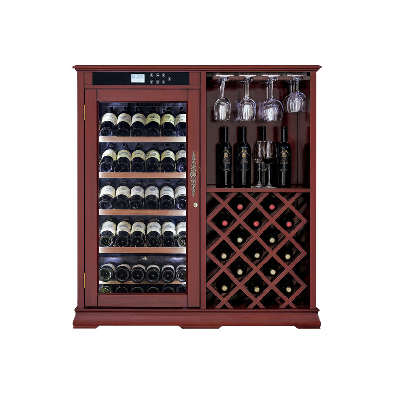 Armoire de réfrigérateur à vin 69 bouteilles