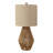 Table Lamp  - 22"H,, Brown Rope