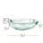Couronne Glass Serving Bowl