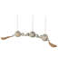 Porte-bougie décoratif en bois de manguier avec pompon Cole-2004458935