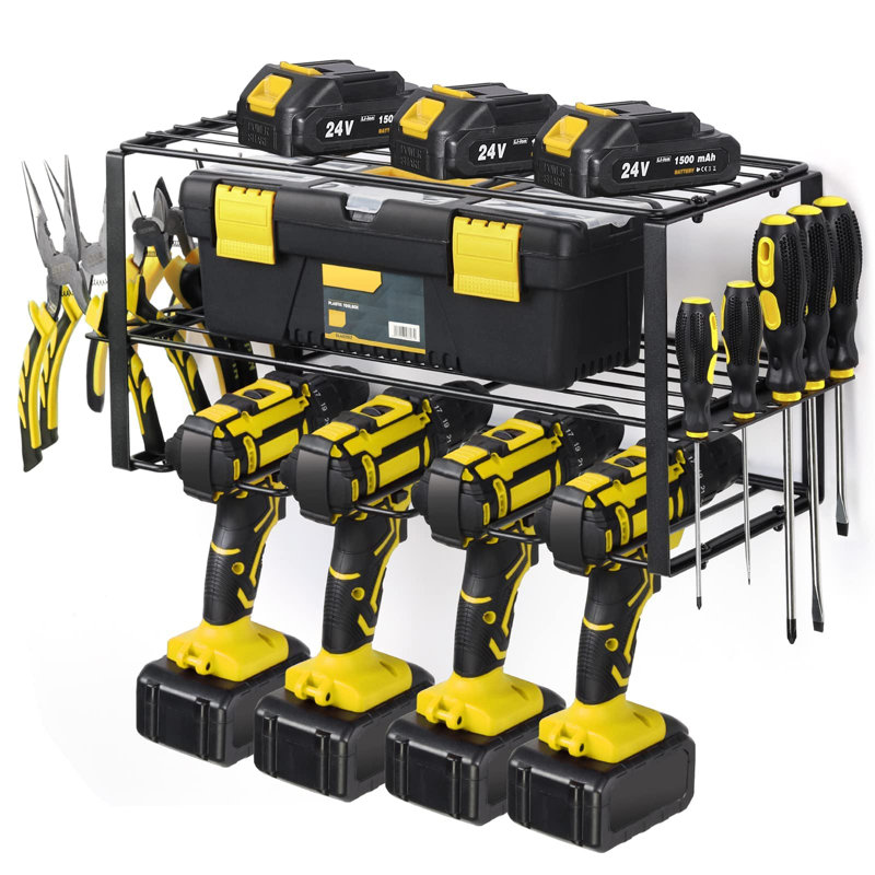 Power Tool Organizer And Storage Rack