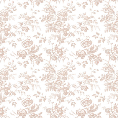 Anemone Toile Floral,Geometrics Roll