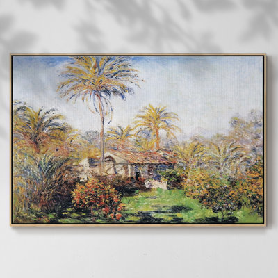 «Small Country Farm In Bordviera», 1884, reproduction d'art sur toile