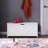 Entryway Storage Bench - White, 300 Pound Weight, Retro Design, Simple Assembly Instructions Heavy Duty, Ideal For Shoes And Blankets-1965731330