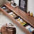 Black walnut storage TV cabinet