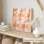 Floral rétro, fleurs VI, rétro, reproduction d'art non encadrée-610282464