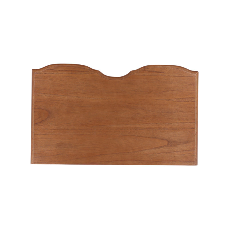 Furniture Classics Zepoli Natural Mahogany Brass Chest