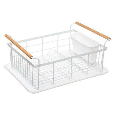 Union Modern Dishrack with Bamboo Handle