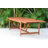 Anautica 13 Piece Teak Finish Outdoor Furniture Dining Set with Cushions-280508029-326382691