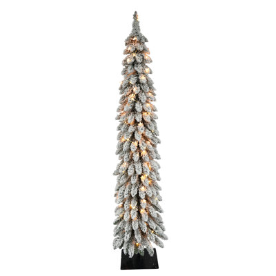 Lighted Fir Christmas Tree