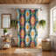 Round Blooms - Rideau de douche Premium-668395530
