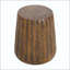 Table d'appoint Tree Stump MGO avec finition grain de bois