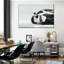 Voiture de sport blanche sur toile-1725488114