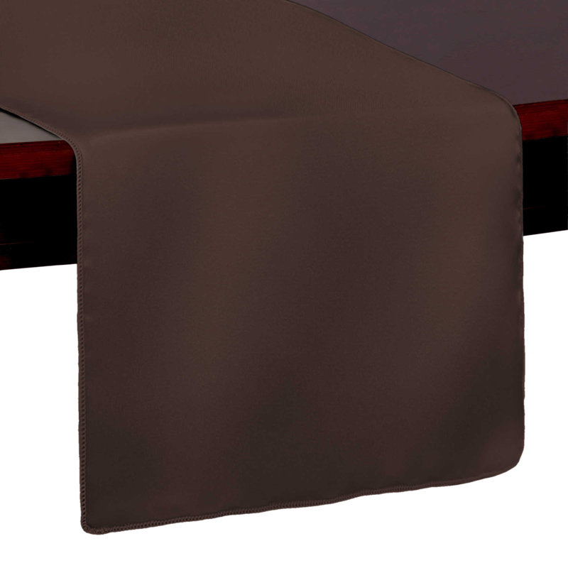 Table Runner, 1, Espresso Brown, 90" x 14"