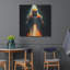 Red Barrel Studio® «The Astro Cruiser» par Ben Heine, art mural en métal-1771864960